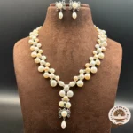 Simple Elegant Pearl Necklace 8 - Image 2