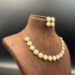 Simple Elegant Pearl Necklace 9 - Image 2