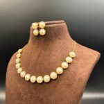 Simple Elegant Pearl Necklace 9 - Image 3