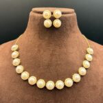 Simple Elegant Pearl Necklace 9 - Image 4