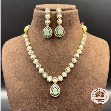 Hyderabadi Pearl Jewellery Set