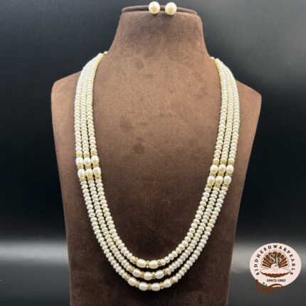 Hyderabadi Pearl Jewellery Set