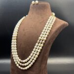 Majestic Hyderabadi Pearl Jewellery Set 9 - Image 3