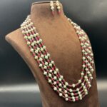 Intricate Hyderabadi Pearl Necklace 8 - Image 2
