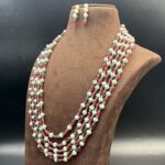Intricate Hyderabadi Pearl Necklace 8 - Image 3