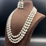 Radiant Hyderabadi Pearl Necklace 9 - Image 3