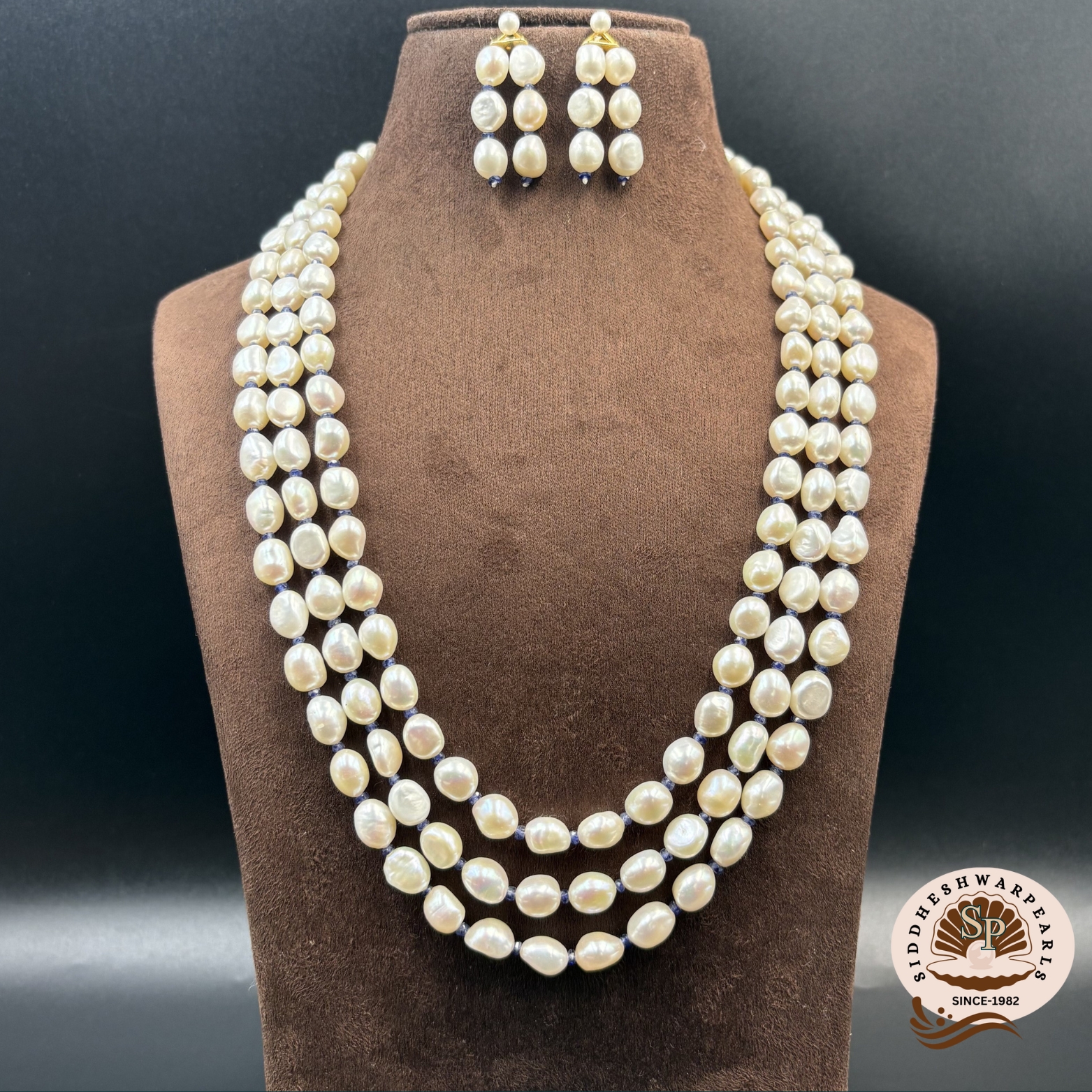 hpn9 Hyderabadi Pearl Necklace