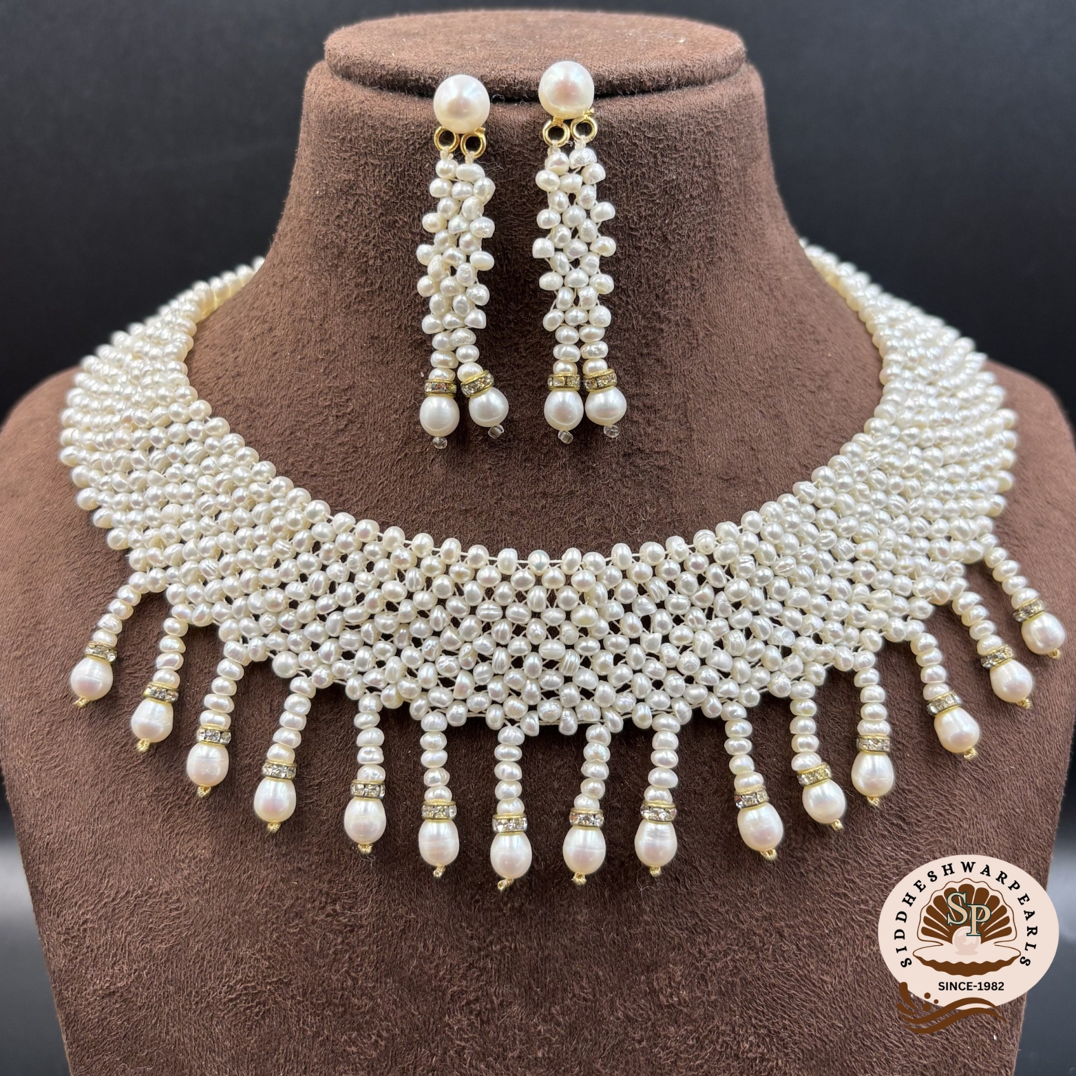 jali3 Pearl Jali Necklace