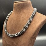 Exquisite Pearl Jali Necklace 4 - Image 3