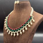 Regal Pearl jali Necklace 5 - Image 3