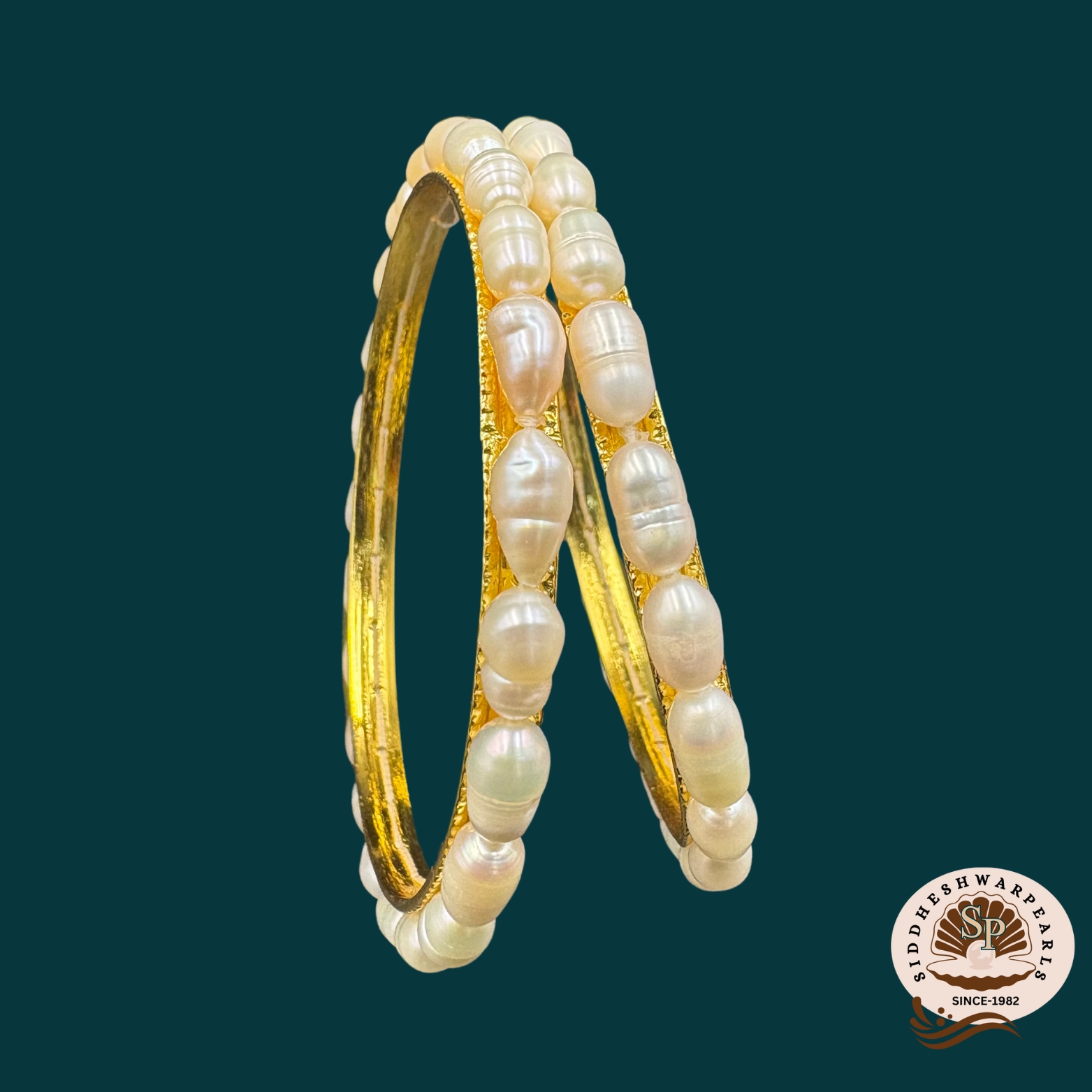mban4 Moti Bangles Set