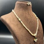 Simple Pendant Pearl Necklace - Image 2
