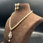 Graceful Simple Pendant Pearl  Necklace - Image 3
