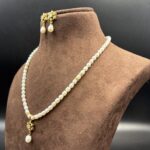 Simple Single Pearl Necklace 11 - Image 3