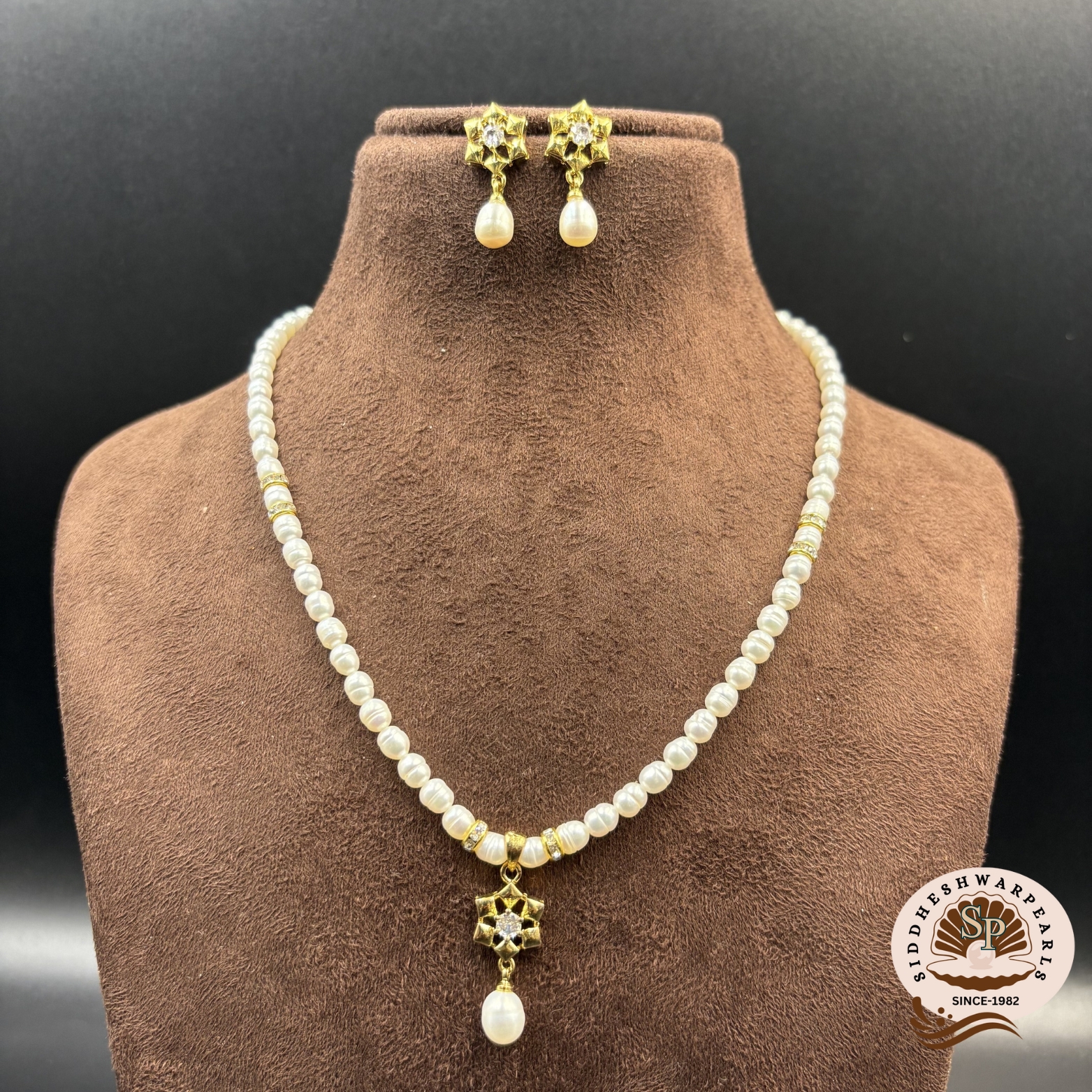 simple prl nek11 Simple Single Pearl Necklace