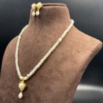 Delicate Simple Single Pearl Necklace 9 - Image 3