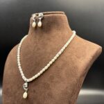 Classic Simple Single Pearl Necklace 10 - Image 3