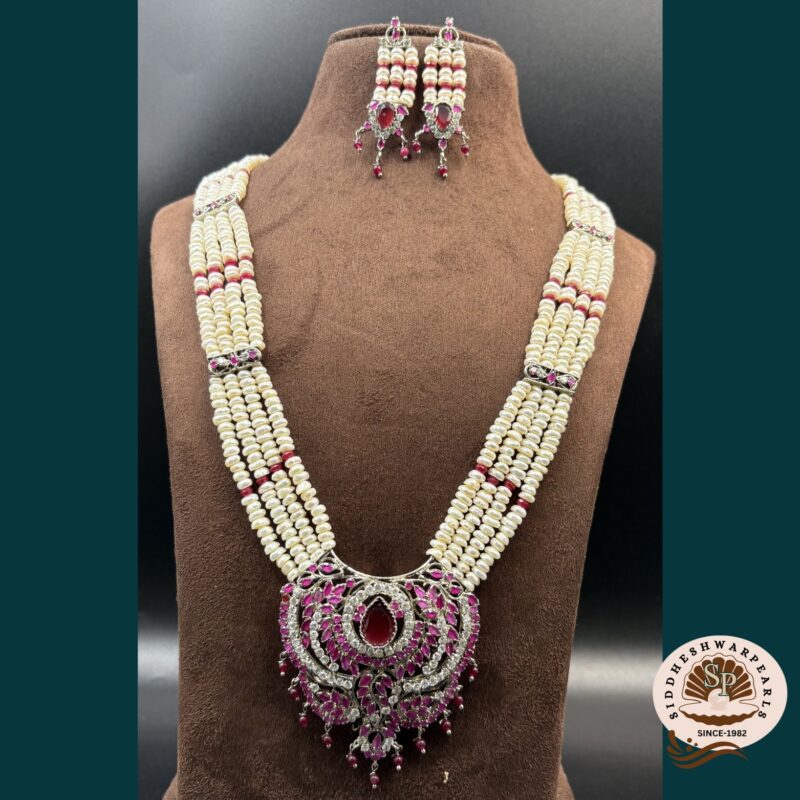 Pearl Jewelry Set for Wedding
