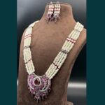 Exquisite Pearl Jewelry Set for Wedding 6 - Image 3