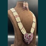 Exquisite Pearl Jewelry Set for Wedding 6 - Image 2