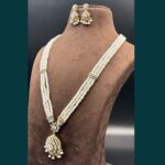 Radiant Pearl Jewelry Set for Wedding 7 - Image 3