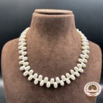 Zig Zag Pearl Necklace