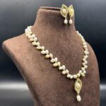 Radiant Zig Zag Pearl Necklace - Image 2