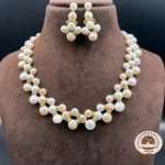 Exquisite Zig Zag Pearl Necklace 5 - Image 2