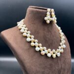 Exquisite Zig Zag Pearl Necklace 5 - Image 3