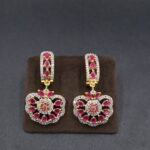 Classic Ruby Pearl Choker Necklace - Image 5
