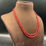 Vibrant Coral Necklace Set 11 - Image 2