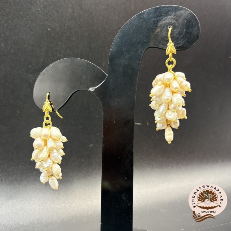 Pearl Hoop Earrings