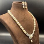 Rich Hyderabadi Pearl Necklace 11 - Image 2