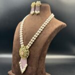 Grand Hyderabadi Pearl Necklace 12 - Image 3