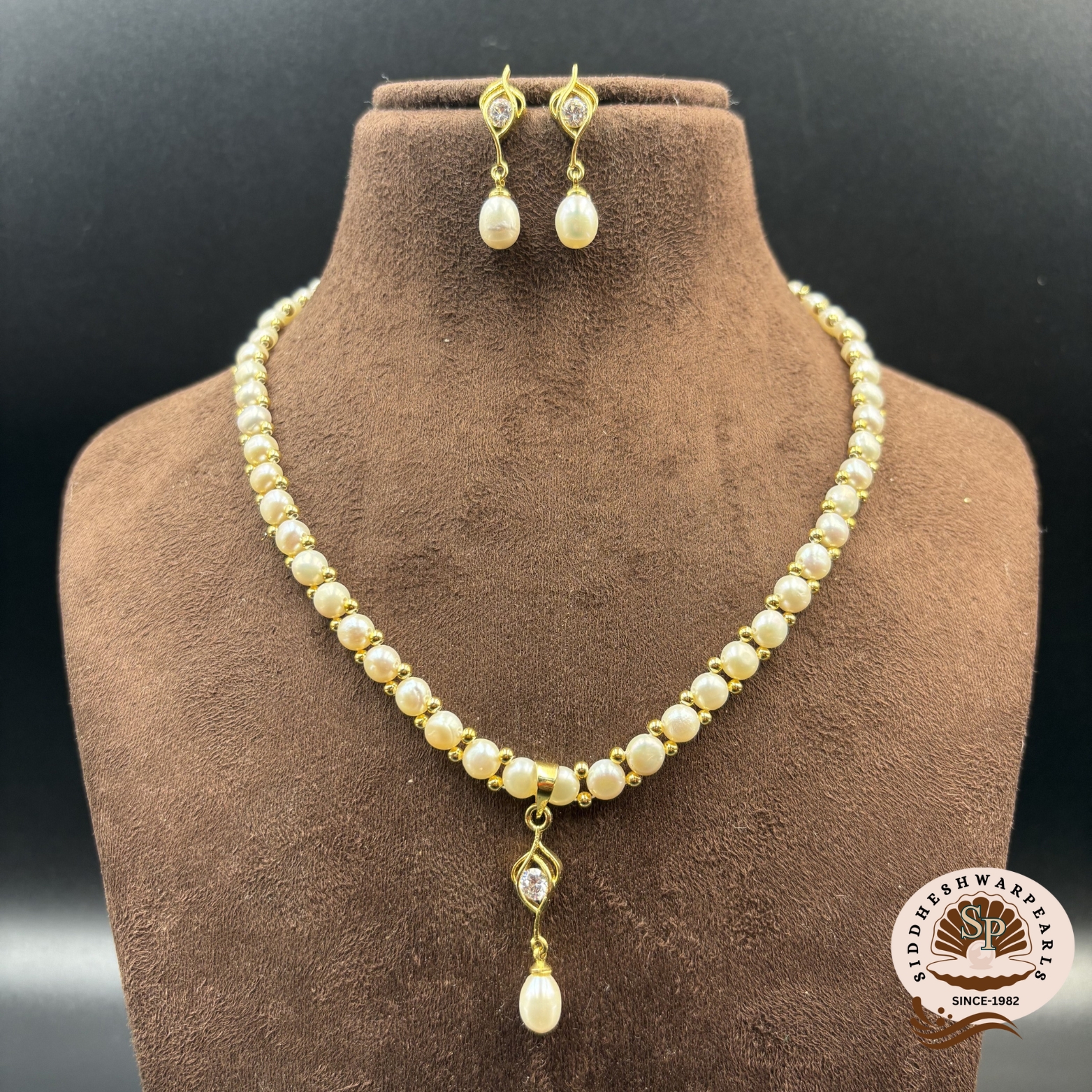 hpn14 Hyderabadi Pearl Necklace