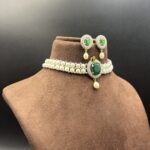 Radiant Plain Pearl Choker Necklace 6 - Image 2