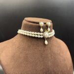 Shine Plain Pearl Choker Necklace 7 - Image 2