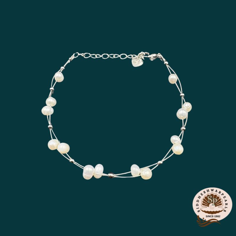 White Pearl Bracelet