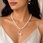 Simple Single Pearl Necklace