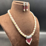Cherished Hyderabadi Pearl Jewellery Set 11 - Image 2