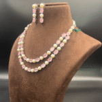 Charming Hyderabadi Pearl Jewellery Set 15 - Image 3