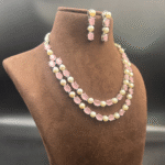 Charming Hyderabadi Pearl Jewellery Set 15 - Image 2