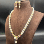 Lovely Hyderabadi Pearl Necklace 16 - Image 3