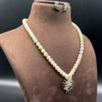Pendant Pearl Necklace - Image 2