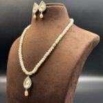 Simple Single Pearl Necklace 14 - Image 3