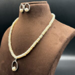Simple Single Pearl Necklace 15 - Image 3