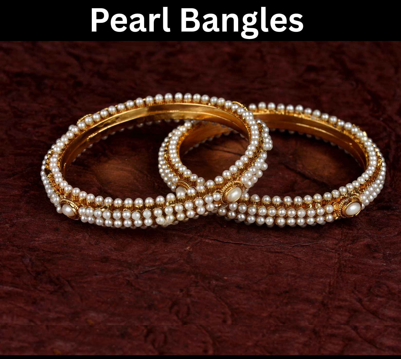 Buy Elegant Pearl Bangles Online