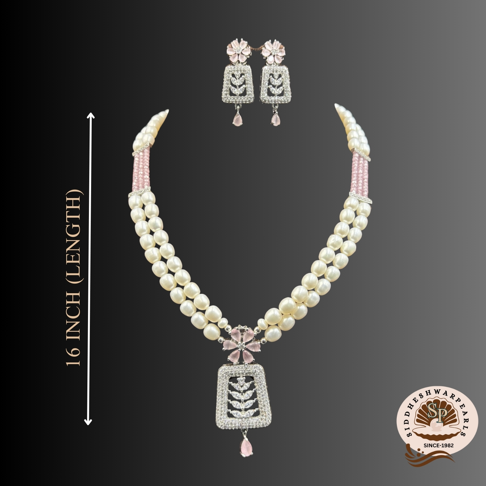wed9 Pearl Jewelry Set for Wedding