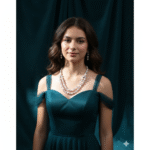 Ruby Long Pearl Necklace