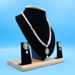 Single Moti Pendant Pearl Necklace - Image 2